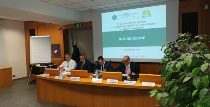 Milano, 18 giugno 2018: grande successo per il convegno “Tax & Crime Risk Management, la prevenzione dei rischi fiscali e penal-tributari nei rapporti internazionali“